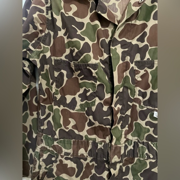 Vintage Men’s‎ DUXBAK Camo Hunting Zip Up Jumpsuit Suit Bib Overalls Medium. - Picture 4 of 12